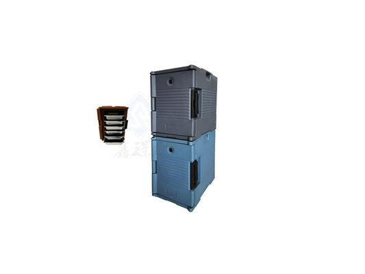 Rotomolding Isolierte Box Mahlzeitstation kundenspezifische Farbe Isolierte Lebensmittellieferbox