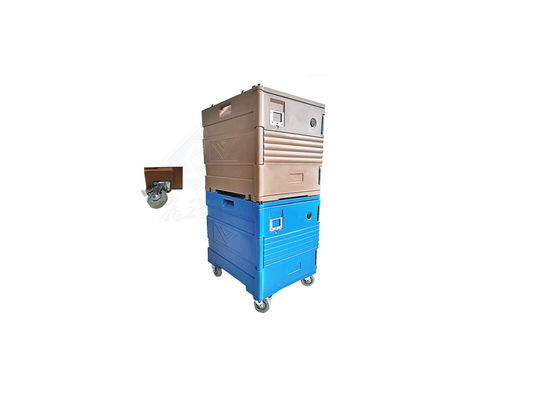 Rotomolding Isolierte Box Mahlzeitstation kundenspezifische Farbe Isolierte Lebensmittellieferbox