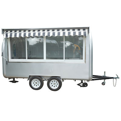 220V Edelstahl Hot Dog Vending Van für mobile Küche und Food Truck Kauf