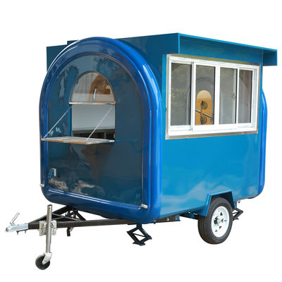 220V Edelstahl Hot Dog Vending Van für mobile Küche und Food Truck Kauf