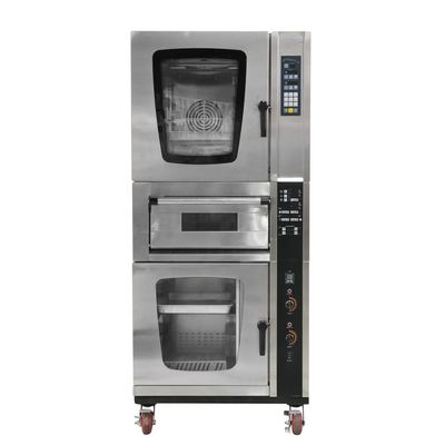 Speisen Funktion Bäckerei Ofen Konvektionsgasmaschinen 5/8/10 Behälter Kapazität