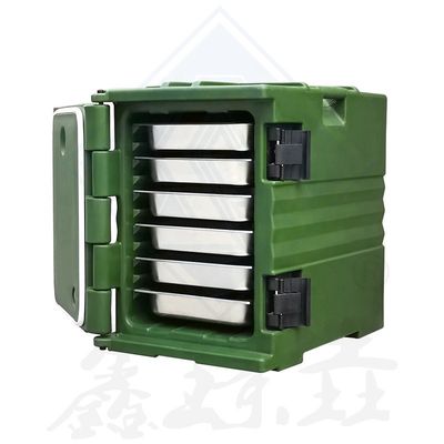 Individuelle Größe Isolierte Box mit kleinen Rädern und mehrfarbigen Design bei Lunch Box