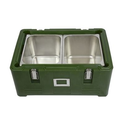 Kunststoff Isolierter Lunchboxbehälter für Fischtransport Mikrowellen- und Geschirrspülkasten