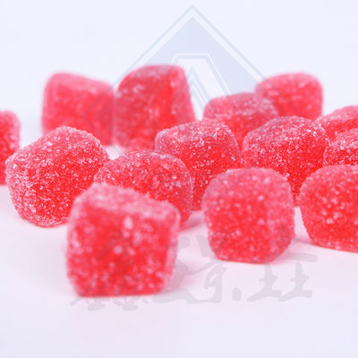 Voll automatische Frucht-Lollipop-Machmaschine in Apfelform Jelly Soft Candy Produktionslinie