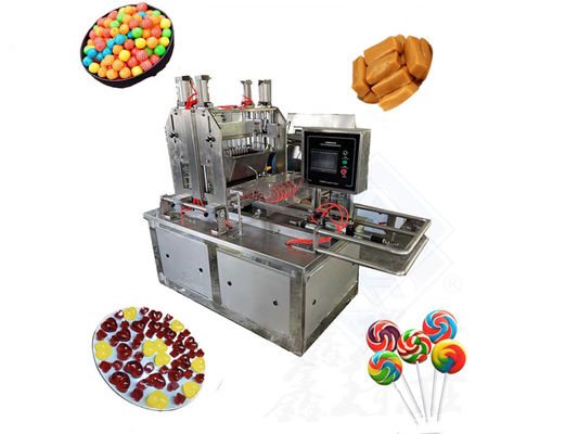 Automatische Süßigkeiten-Zuckertabletten-Lollipop-Maschine mit einer Kapazität von 40-50 kg/h