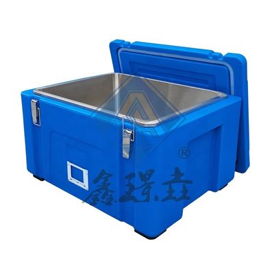 60L Verpflegungsgeräte Transit Umweltschonende PU Elektrisch isolierte Lebensmittelpfanne Trägerbox