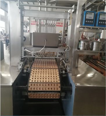 Vollautomatische Gelatine Apfelbärenform Gelee Süßigkeiten Einlagerungs Produktionslinie für Süßigkeiten 150-600kg/h