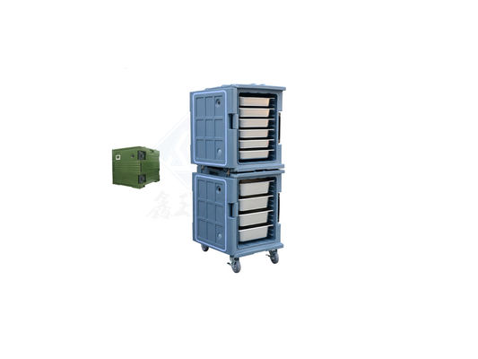 Isolierte Lebensmittelbox mit 120L Volumen und individueller Farbe