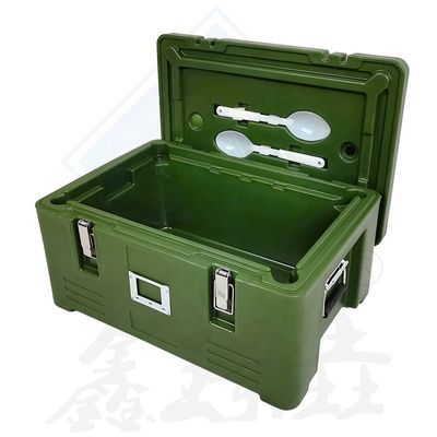 Isolierter Eiskühlschrank für Außeneinspeicher Rotomolded Lebensmittelwärmschrank