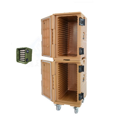 Isolierte Kisten aus LLDPE-Material zur Wärmedämmung und zum Transport von Lebensmitteln