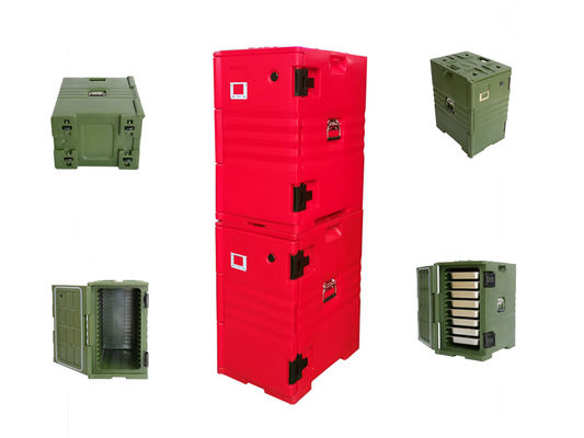 Isolierte Kisten aus LLDPE-Material zur Wärmedämmung und zum Transport von Lebensmitteln