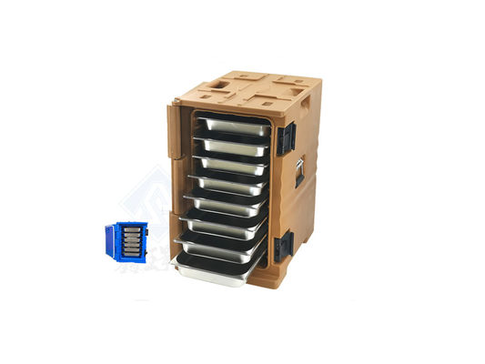 Isolierte Kisten aus LLDPE-Material zur Wärmedämmung und zum Transport von Lebensmitteln