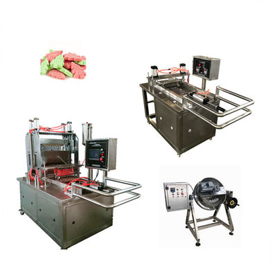 1900*900*1620mm Gelatine Halbautomatische Gummiablagermaschine für die Süßwarenproduktion