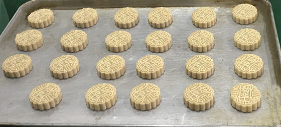 Professionelle Doppelfüllmaschinen für die Verkrustung von Keksen und Backwaren