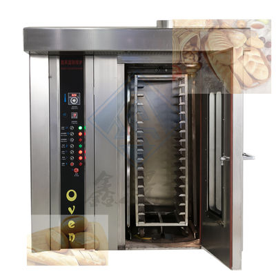 Nahrungsmittelverarbeitungsmaschine Bäckerei Rotationsofen Bäckerei Brotmachmaschine Automatischer Ofen