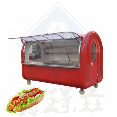Moderne Lebensmittelkarren-Design für Mobilmotorrad Hot Dog Food Catering Karren