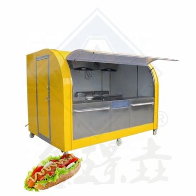 Moderne Lebensmittelkarren-Design für Mobilmotorrad Hot Dog Food Catering Karren