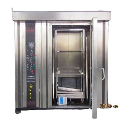 16 32 Trays Gas Italien Brenner Industriebackofen zum Zubereiten von Brotbrot