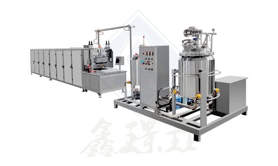 Erweiterte automatische Gelee-Pektin-Gummi-Harde-Süßigkeiten-Machmaschine für süße Bären-Süßigkeit