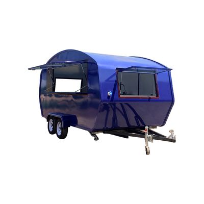 Eiscreme-Fahrzeug, mobiler Lebensmittelwagen mit vollwertiger Kücheneinrichtung und langer Lebensdauer