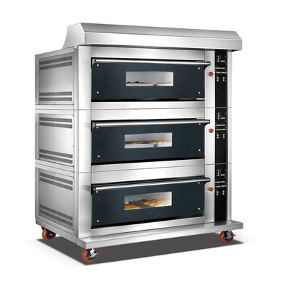 Hochproduktiver elektrischer Deckofen für das gewerbliche Backen von Brot