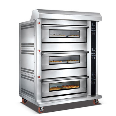 Hochproduktiver elektrischer Deckofen für das gewerbliche Backen von Brot