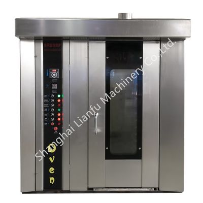 Bäckerei-Ausrüstung 8 Schalen Brot Gasbackofen mit Dampf und 16 Schalen Ladekapazität