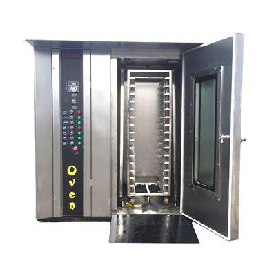 32 Tray Rotary Oven 380V Stromverbrauch 52,5 kWh für industrielle Backbedürfnisse