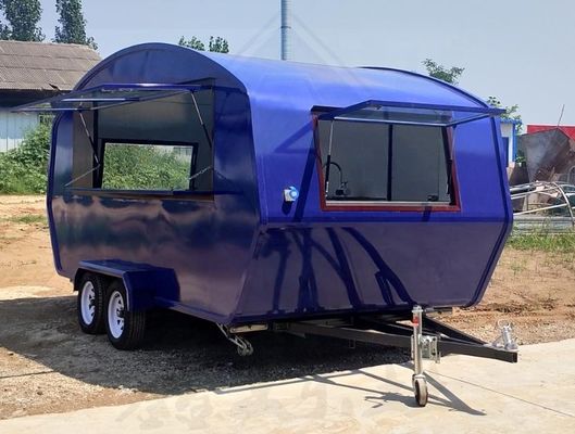 Individuelle Ausrüstung Outdoor Street Food Vending Cart für Elektro-Food Truck Mobil