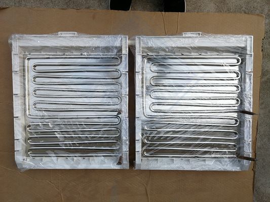 Luft-Wasser-Kühlkondensator 560x537mm Kommerzieller Eiswürfelhersteller für verschiedene Arten