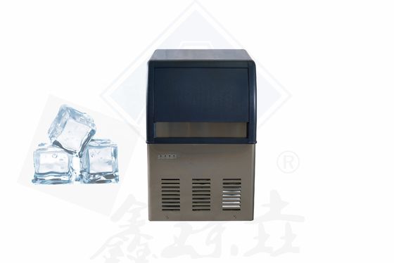 Handelsübliche Eiswürfelmaschine für Kristall-Eiswürfel 54 kg/Tag Kapazität 220v Spannung