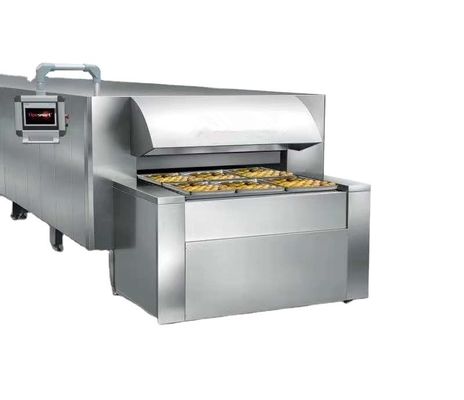 5000X1500X1350mm Größe Hohe Produktivität kontinuierlicher Tunnelofen zum Backen von Brot