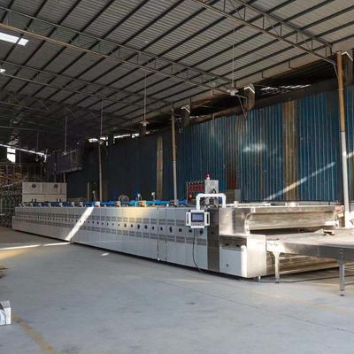 5000X1500X1350mm Größe Hohe Produktivität kontinuierlicher Tunnelofen zum Backen von Brot