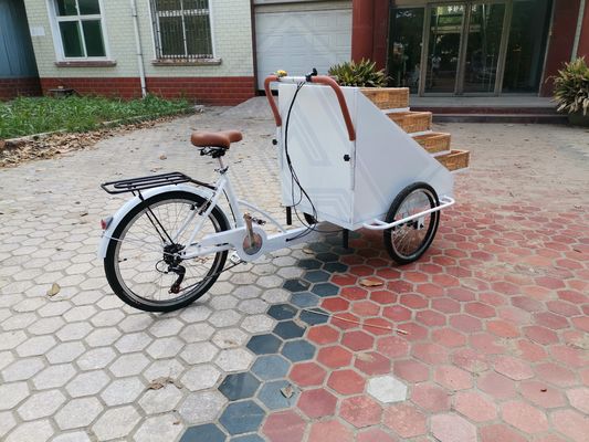 Video-Technischer Support angepasster Food Snack Truck Elektrofahrrad für Warmkostwagen