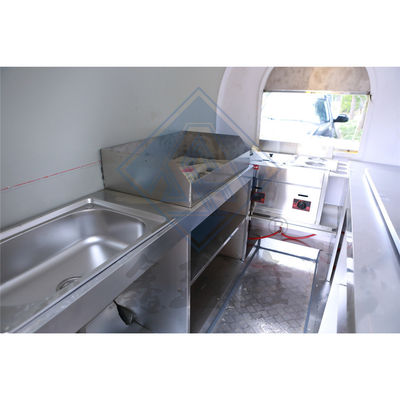 Lange Lebensdauer Motorrad Dreirad Eiscreme Lebensmittelfahrzeug mit voll ausgestatteter Küche