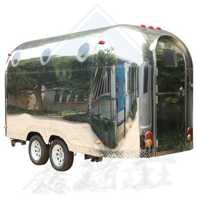 Voll ausgestattete Edelstahl 3,5 M mobile Lebensmittelfahrzeug Maschinen Funktion Lebensmittelherstellung