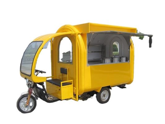 Voll ausgestattete Küche Motorrad Dreirad für Street Mobile Eis Getränke und Snacks