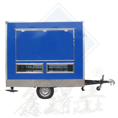 Customized Farbe Vintage Food Truck voll ausgestattet Restaurant Hühner Rotisserie Grill