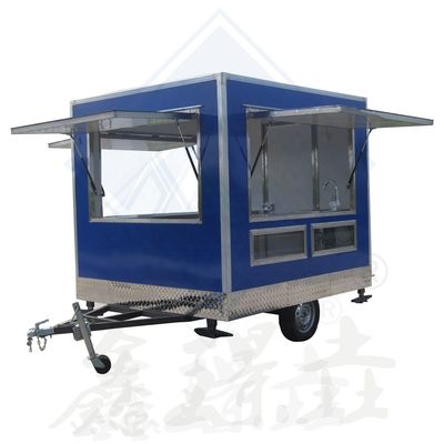 Customized Farbe Vintage Food Truck voll ausgestattet Restaurant Hühner Rotisserie Grill