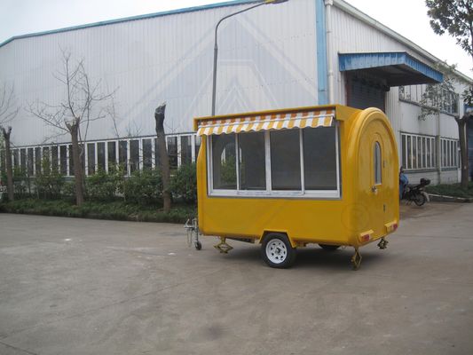 Voll ausgestatteter Straßen-Fast-Food-Trailer mit Onr Fryer und Griddle