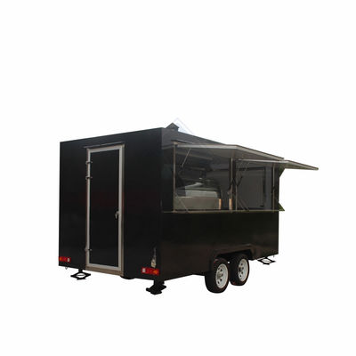 450 cm Quadrat Mobil Food Truck Nettes Design für Restaurant und Gewerbe