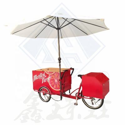Food Trucks in Vintage Trailer Mobile Cafe Food Bike Verkaufswagen mit Einzelhandelsoptionen