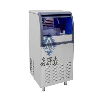 220-Volt-Eiswürfelmaschine Edelstahl-Nuggets-Eismaschine
