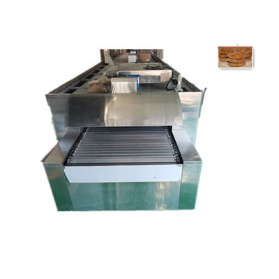 48KW/h Handelsbrot Automatische Cupcake Gas-Tunnel Ofen