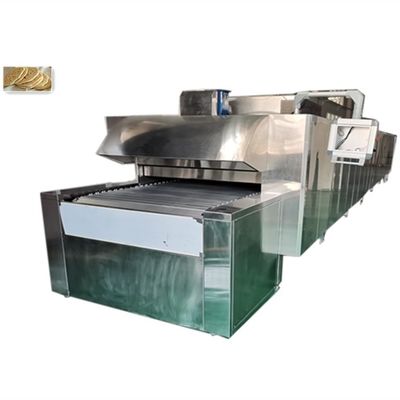 48KW/h Handelsbrot Automatische Cupcake Gas-Tunnel Ofen