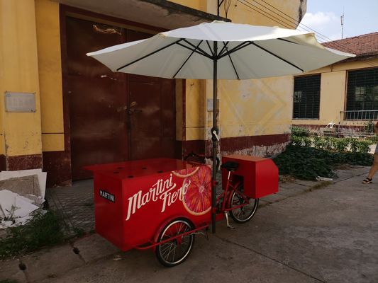 Verkauf von Snack-Food-Funktion Dreirad-Food-Trailer mit Video-Technischer Unterstützung