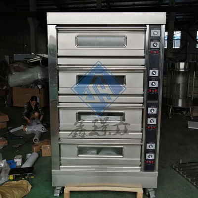 0.1kw Gewerblicher Bäckerei Gasofen 3/4 Deck Gas Pizza Bäckerei Ofen / Gaskonvektionsofen