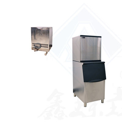 TECUMSEH Kompressor 220V 300kg Quadrat Eiswürfel Herstellmaschine zur Herstellung von Eiswürfeln