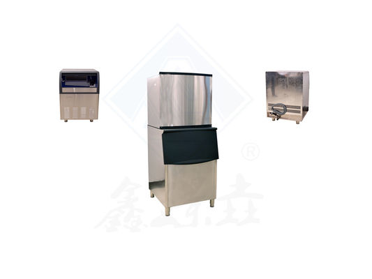 TECUMSEH Kompressor 220V 300kg Quadrat Eiswürfel Herstellmaschine zur Herstellung von Eiswürfeln