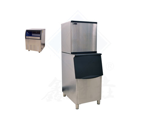 TECUMSEH Kompressor 220V 300kg Quadrat Eiswürfel Herstellmaschine zur Herstellung von Eiswürfeln